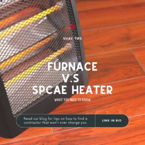 Central heat vs. Space heater